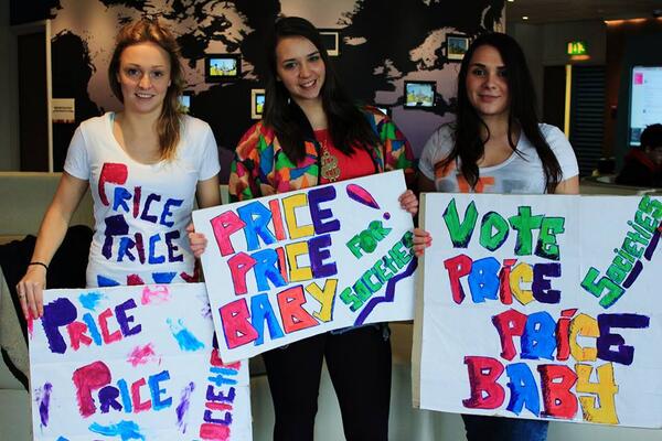 VoteBryony's tweet photo. Here's a picture from campaigning yesterday. Roll on Day 2! http://t.co/XSD8D9EYzP