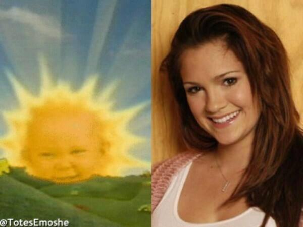 Nadia_Valid's tweet photo. #تذكرون بنت الشمس الصغيرة اللي في برنامج الأطفال .. Teletubbie ؟ لم تعد صغيرة بتاتا البتّة ! http://t.co/TucRvp8hI1