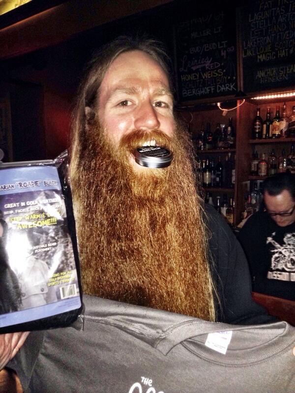 wrestlingandy's tweet photo. Some people like to carry @TheModCabin Backwoods Beard Balm in they mouth! #WIBeardOff http://t.co/eGE7lHzaVq