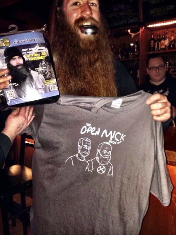 wrestlingandy's tweet photo. Do you think he gave his @BeardHead to the guy behind the bar? #WIBeardOff #BeardLife http://t.co/g4QhBKD9wC