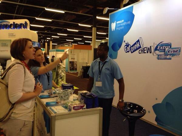OrbitGumSA's tweet photo. #SADA2014 delegate learning about the Wrigley Oral Healthcare Programme. http://t.co/5TV6v2qgSd #ChewIQ http://t.co/k770lbaFII