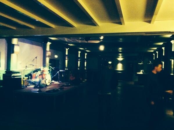 Zo, de soundcheck zit erop!