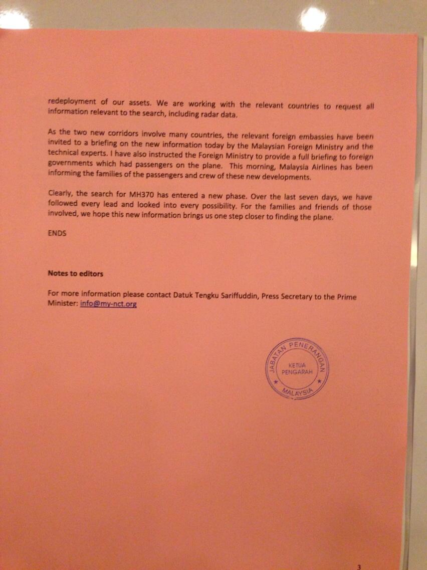 a pink paper with black text