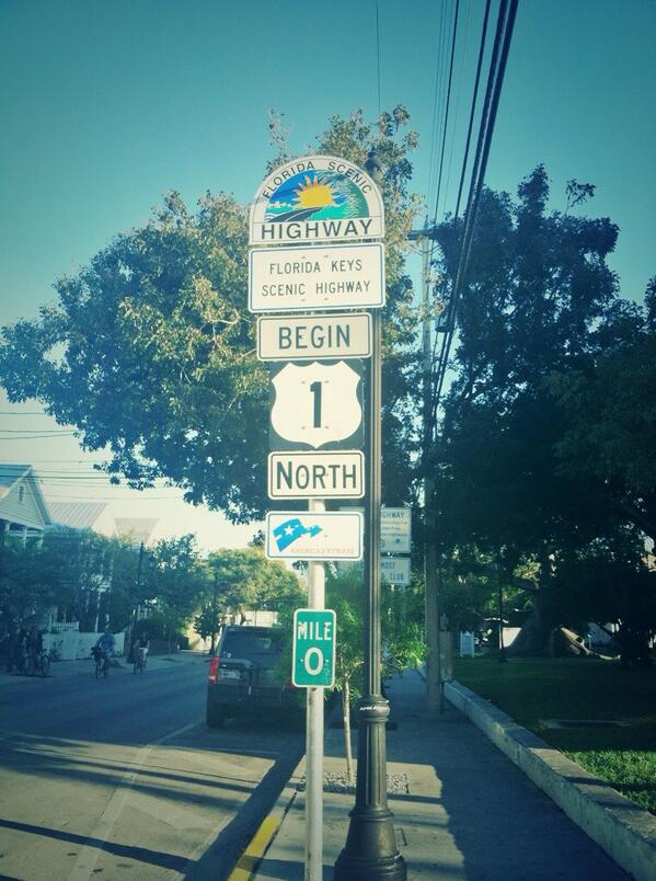 AprilHenryMusic's tweet image. Or just the beginning! #keywest #milezero