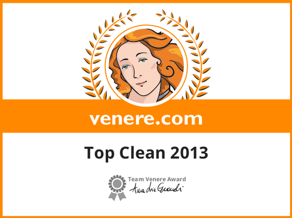 Yacht Classic Hotel - Boutique Class has been voted by Venere.com's users as Top Clean 2013.