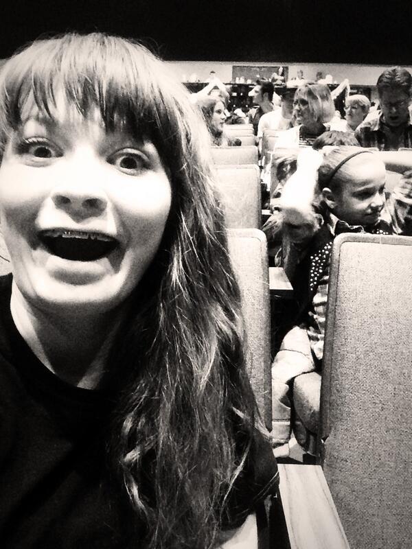 cassie_knowling's tweet image. #selfiewithastranger @CHSshowchoirs