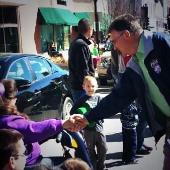 ElectFrese's tweet image. What a nice day for a parade - thanks to all the folks who came out to walk with me in QCY today! #Frese2014