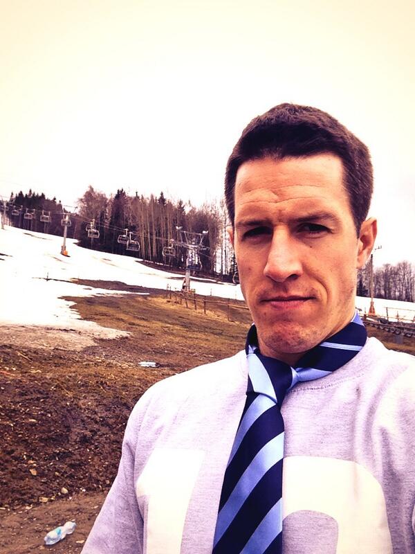 skiworldrecord's tweet image. Another country skied today: Czech Republic! Wearing a @BallymenaUnited tie by @TieClubcouk #skiworldrecord