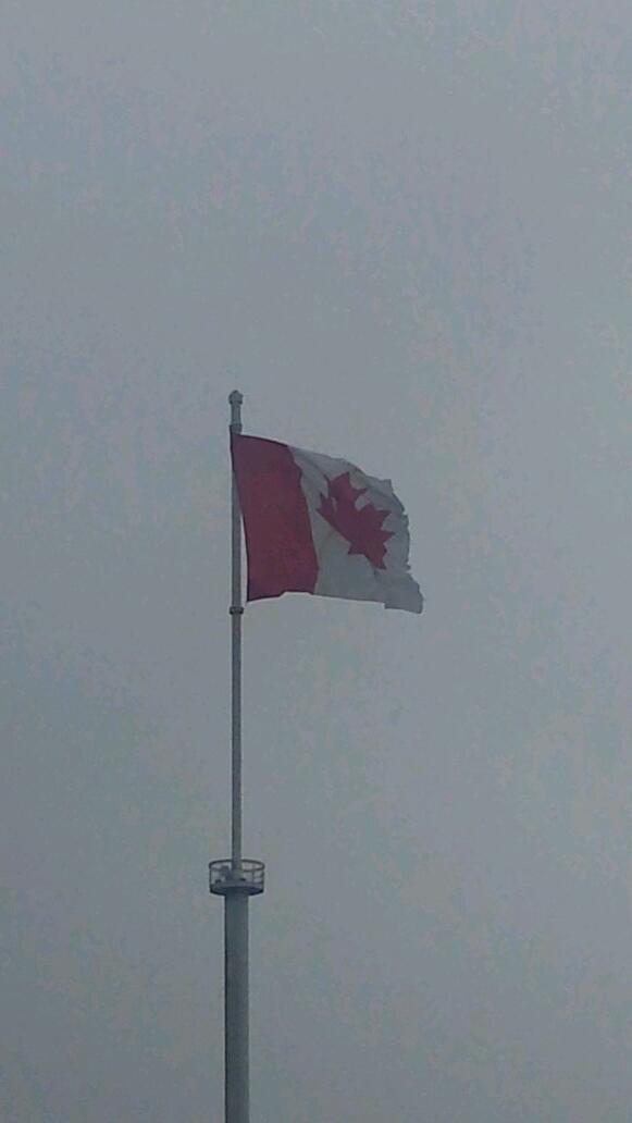 theangelavetro's tweet photo. Well that's embarrassing,  welcome to Surrey @CTVVancouver #weneedtofixthis #canadianpride #fullflag #fulllove http://t.co/hbOefVQKNk
