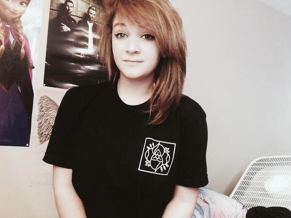 skinslough's tweet image. my @ladisputeband shirt came holla ❤️ #hellomerch