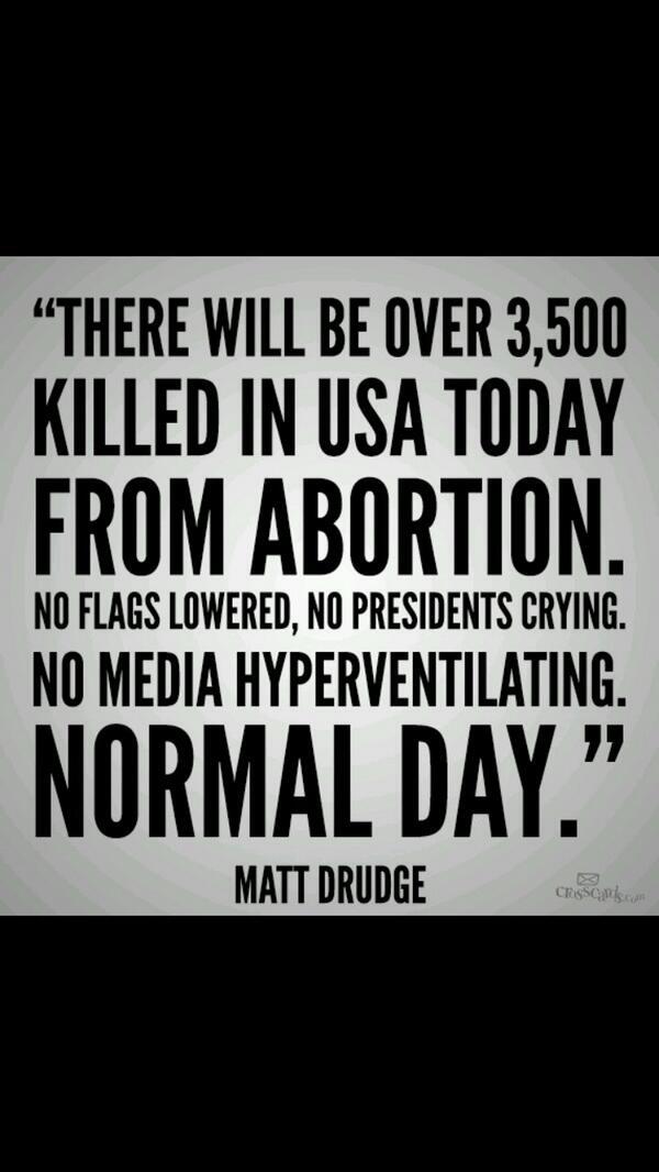 #MattDrudge #Drudge #DrudgeReport #abortion #abortionawareness #abortionchat #prolife #life