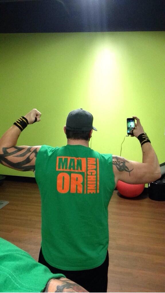 Mutant_Mazzey's tweet image. Yeah I got my custom made @LeanMApparel shirt in the mail yesterday &amp;amp; I'm digging it! Thanks guys! #LeanArmy #Mutant