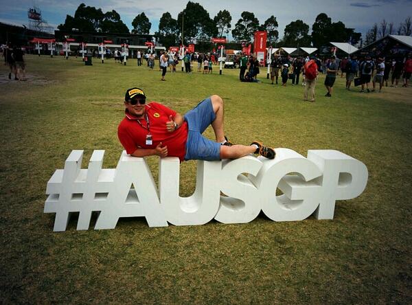 “<a href="/MPSed/">Andrew</a>: <a href="/alo_official/">Fernando Alonso</a> <a href="/Formula1/">Formula 1</a> <a href="/ausgrandprix/">F1 Australian Grand Prix</a> Come rain, hail or shine, Formula 1 wins!  #ausgp ”#makephilfamous