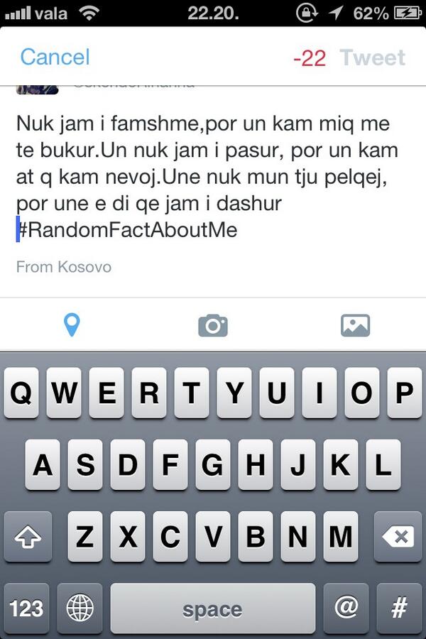 skenderfazliu's tweet image. #RandomFactAboutMe