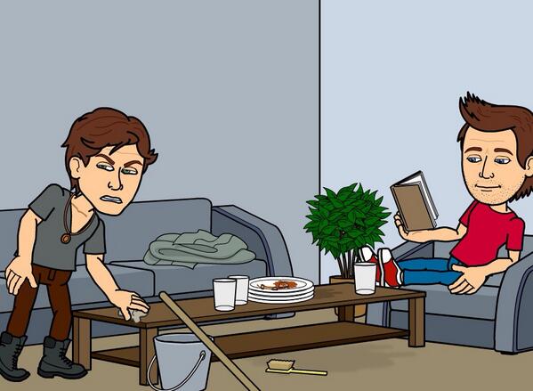 larryroutines's tweet photo. That's right, Louis, you just relax. http://t.co/WNyTHJBDd7