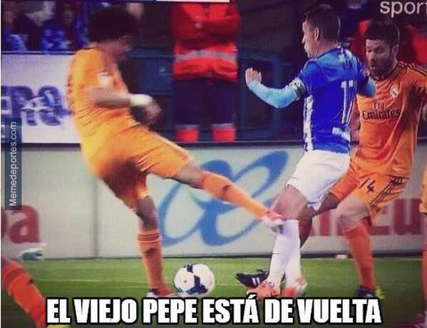misterfutboI's tweet photo. Pepe ha regresado. http://t.co/LcrEK0gIaD