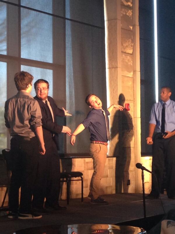 StuffToDoAtMU's tweet image. The Phoniex Improv Company is hilarious. Come check out some of the college improv teams until 7pm! #COMOtion