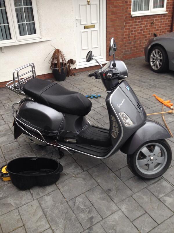 My new scooter Vespa GT 125