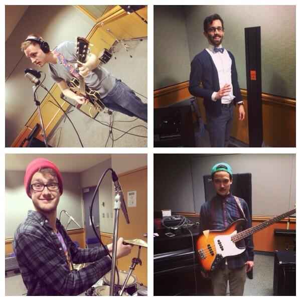 Triple_Arcade's tweet photo. Had a great time recording yesterday! Thanks to the nice people at @RyersonU for helping us! http://t.co/aMo3mGKaLd