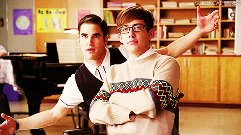 gleereaction's tweet photo. when you and your friend win an argument http://t.co/5lYkdFaq1d