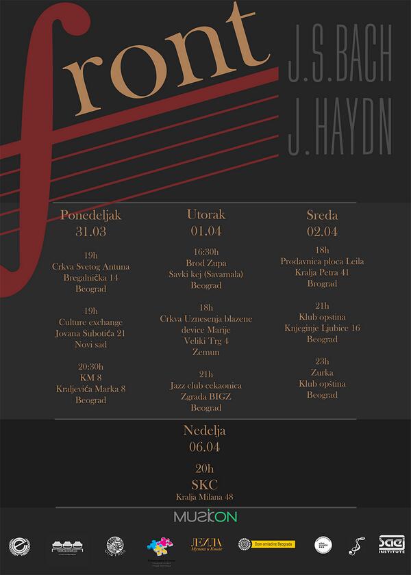 Program festivala #FRONT objavio je i <a href="/Blic_online/">Blic</a> blic.rs/Kultura/Vesti/…