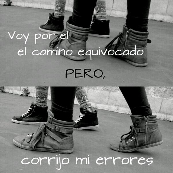 LauraCabeza6's tweet photo. Voy por el camino equivocado pero siempre corrijo mis errores http://t.co/wLQ2YJSJ0O