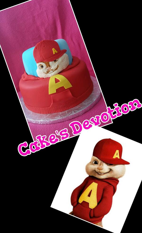 cakesdevotion's tweet image. Alvin and the chipmunks Cake!! pic-collage.com/_OSKteong