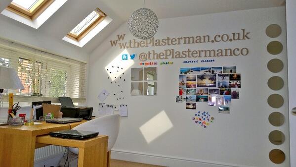 #magneticplaster installation.some ideas of what an interactive wall can look like from @theplastermanco.