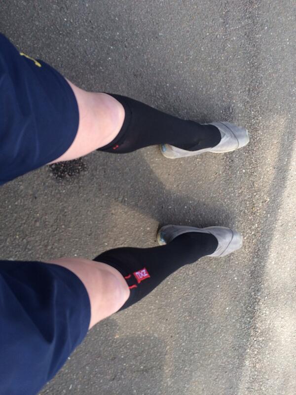 Mouse7989's tweet image. So I've popped out in public like this. #recoverysocks