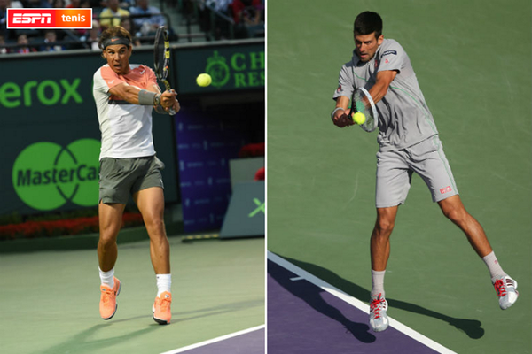 ¿Qué jugador ganará la final del Masters 1000 de Miami? RT <a href="/RafaelNadal/">Rafa Nadal</a>, FAV <a href="/DjokerNole/">Novak Djokovic</a>