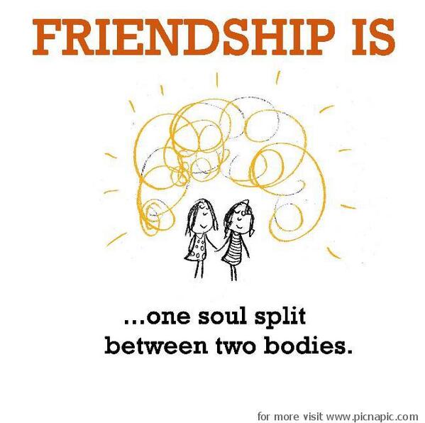picna_pic's tweet image. Friendship is, one soul ... - picnapic.com/friendship-is-… #CuteFriendshipQuotes #FriendshipBlog #FriendshipMessages
