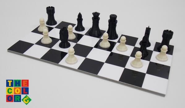 ColorCo3DPrint's tweet image. Check mate?!? &amp;gt;&amp;gt; Make 3D printing your next move! 
#3dprinting #London #TheColorCompany bit.ly/1r5r66d