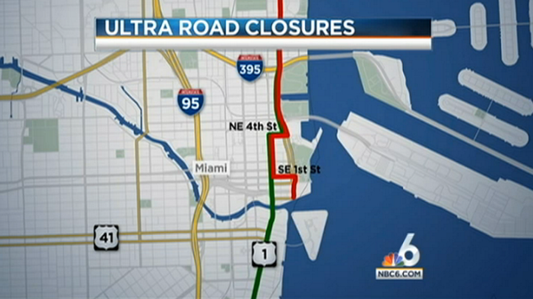 Heads up if you're heading to Downtown Miami! Road closures are in effect for <a href="/Ultra/">Ultra Music Festival</a>. bit.ly/1jDqXWY