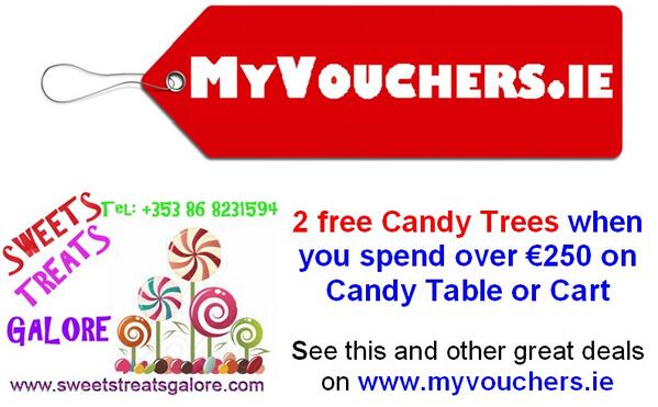 Myvouchersie's tweet photo. http://t.co/AXul2n2X6y 2 Free Candy Trees from @Sweetstreatsgal when you spend over €250 http://t.co/xNN59KhGlT