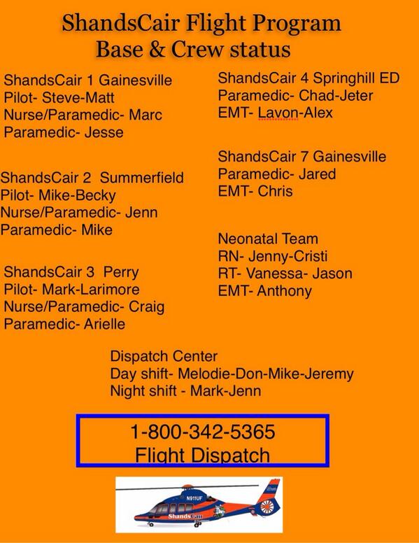 Your TGIF line up! #ShandsCair