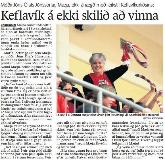 Eitt skemmtilegasta viðtal sem ég hef tekið. Þvílík toppkona. #TeamMæja -