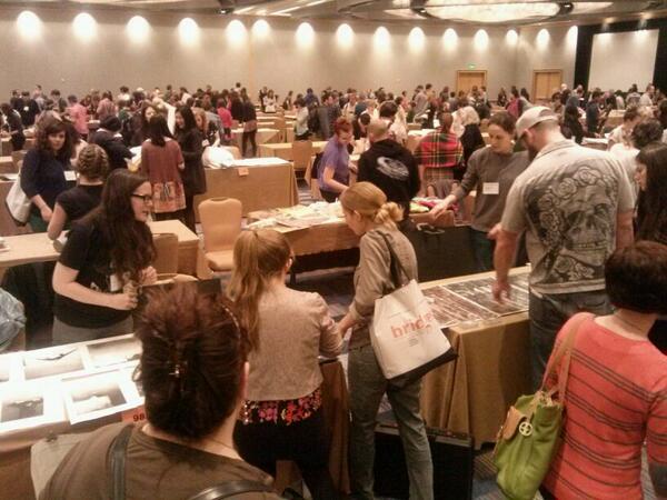 KelliSincock's tweet image. #SGCI2014 Open print madness (students).  Snagged some great pieces!