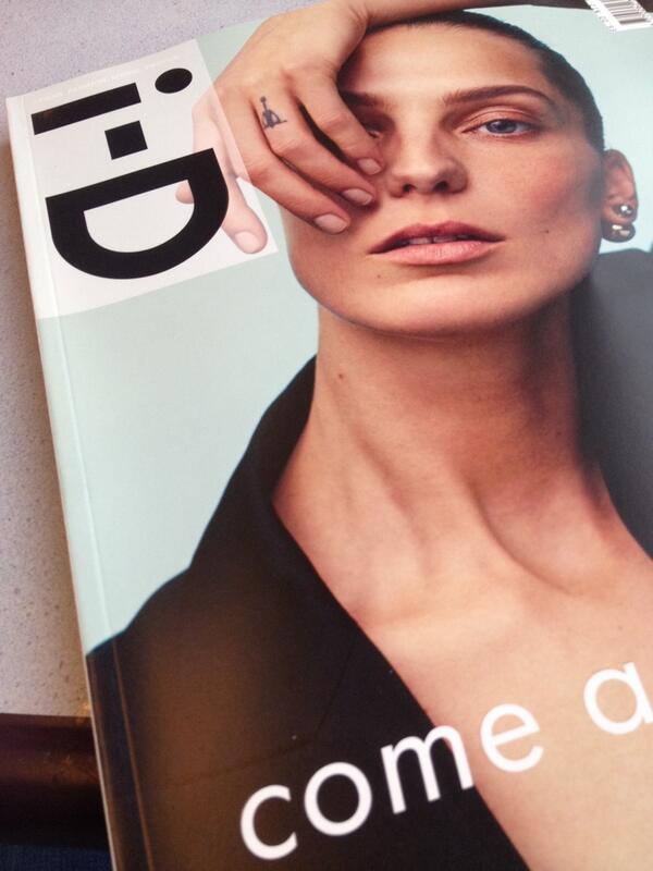 chrstphrrtclff's tweet image. Train journey reading ❤️ @i_D #thecreativeissue #dariawerbowy #karimsadli #bible
