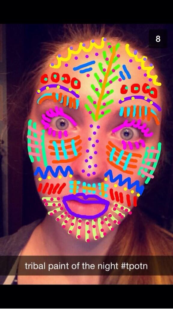 AHA_Daisy's tweet photo. @AHA_Lev #doNowSelfies #snapchatart http://t.co/308jxuNI5x