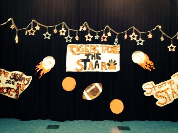 SE is ready for the STAAR pep rally. <a href="/SheldonTigers/">Sheldon Elementary</a> #sheldonshines