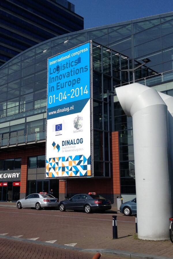 Dinalognews's tweet photo. Wij zijn er klaar voor, net als PTA. Jij ook? #LiiE #logistiek #innovatie #congres http://t.co/vdpiOCZMON