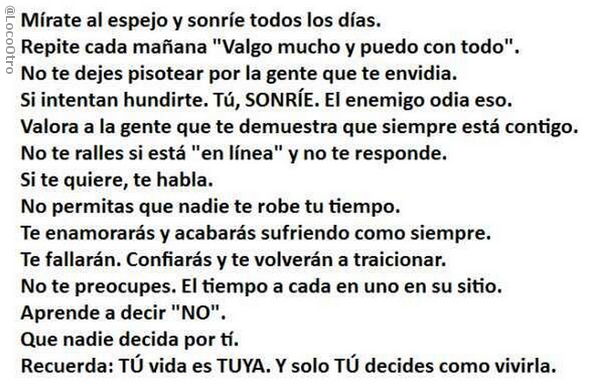 paaulasanchezz's tweet photo. "@LocoOtro: Eh, tú, si tú, LEE ESTO: http://t.co/mFvxBx8tLR" Gran verdaad !