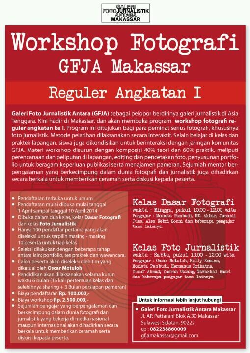 Workshop Fotografi GFJA Makassar Reguler Angkatan #1| <a href="/sapriadype/">sapriady putra</a> <a href="/adwitbpramono/">Adwit B Pramono</a> <a href="/callu_smt/">sahrul m tikupadang</a> <a href="/Yusufwahil/">Yusuf wahil</a> @HsrlSaid