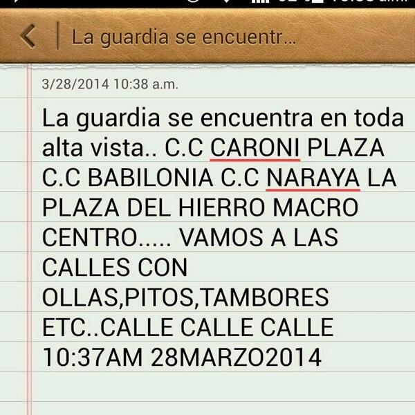 vanecolliva's tweet photo. @CHURUATASOS @trafficGUAYANA http://t.co/BRfDDS1Vd8