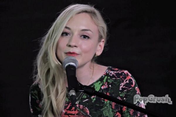 EXCLUSIVE: <a href="/emmykinney/">Emily Kinney</a> performs her infectious song 'Julie' live at PopCrush. Watch it here: popcrush.com/the-walking-de…
