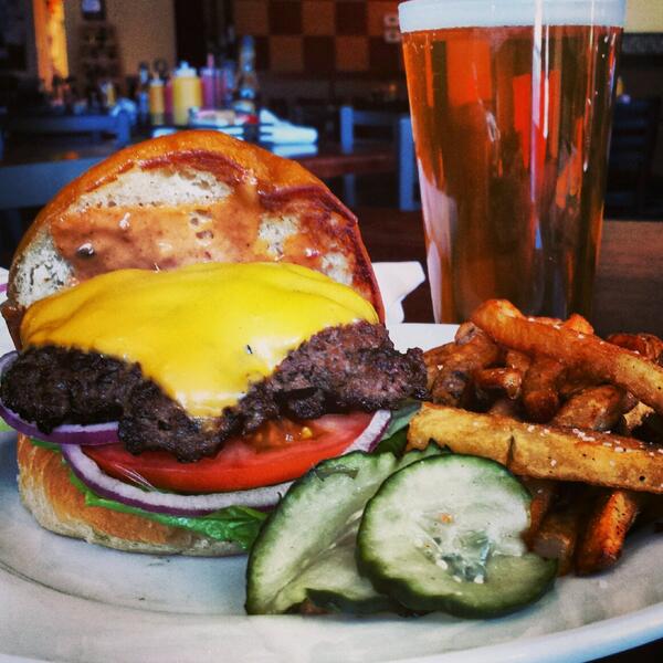 HighlandTandB's tweet photo. The Last Day for the March Burger and Beer Special! http://t.co/3HyGtSl5sd