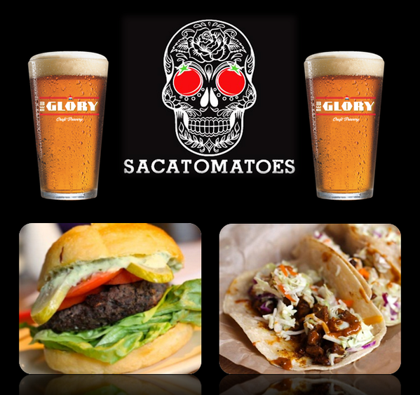 NewGloryBrewery's tweet photo. @SACATOMATOES Food Truck 5-8. Open from 3-10 tonight and just got an order of logo'd shirts and women's tank tops in. http://t.co/GQuAg0drt7