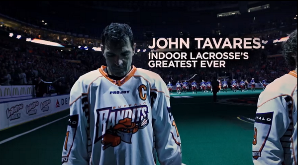 NLLBandits's tweet photo. A look at the life &amp; career of the #Bandits' John Tavares. A documentary from @Uverse. WATCH: http://t.co/TDVP5vJR8t http://t.co/eM7f4O673O