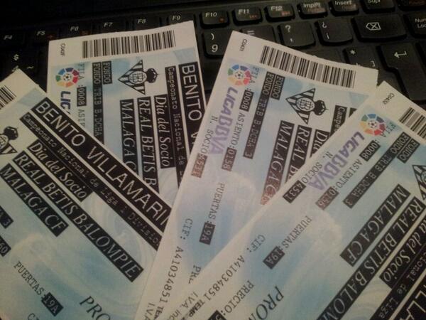 adeportivofm's tweet photo. Regalamos 2 entradas dobles para el #Betis-#Málaga. Síguenos y haz rt o dale al Me gusta en FB. Sorteo @adeportivofm http://t.co/CqG6if9wDk