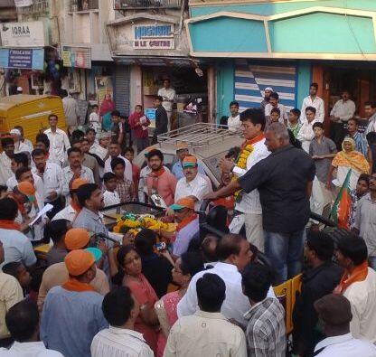 Got a great response from the people of #Mankhurd #ShivajiNagar #MumbaiNorthEast in StreetCorner meetings &amp; Padyatras